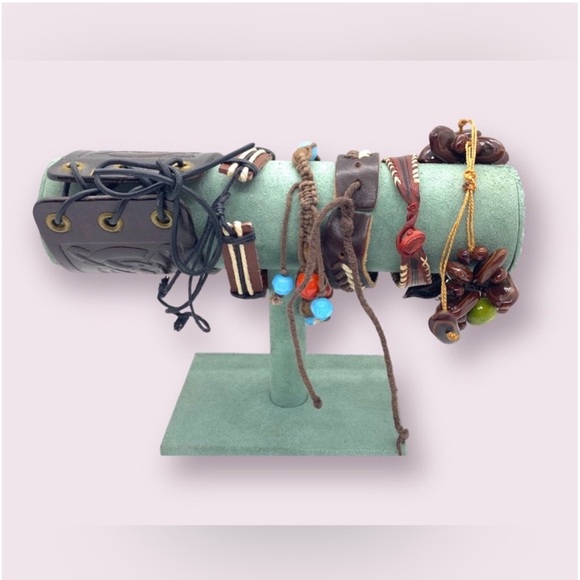 Vintage Bracelets Mixed Beaded Jewelry Lot - Picture 8 of 10